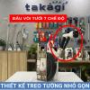 Bộ cuộn vòi tưới cây 10m Takagi Nhật Bản R110CG